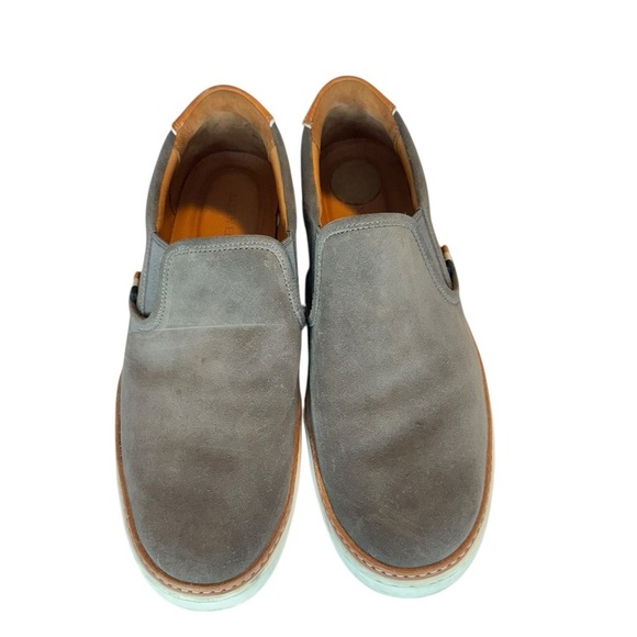 Allen Edmonds Gray Suede Slip-On Sneakers Men’s 11D Quiet Luxury Minimalist main image 5